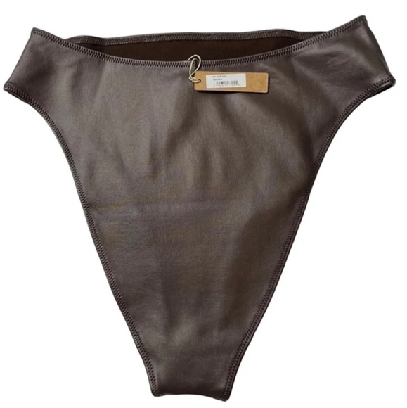 SKIMS wet jersey triangle bralette set L - Picture 7 of 9